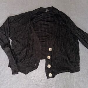 Torrid Black Cardigan